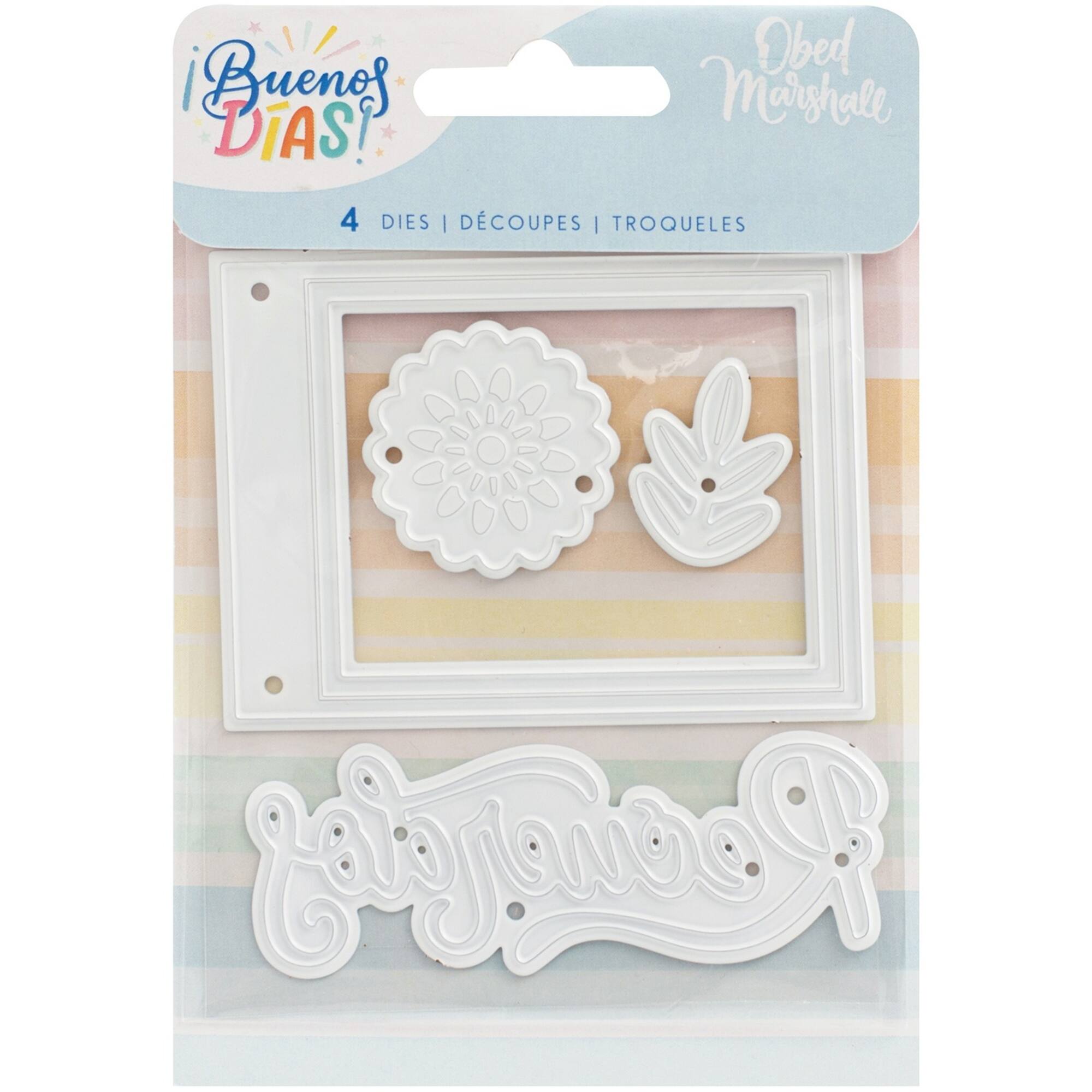 American Crafts™ Obed Marshall Buenos Dias Die Set